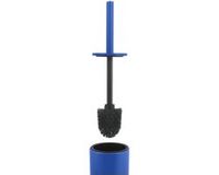 spirella AKIRA WC Borstel met Houder - Staal - Blauw