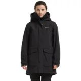 Didriksons FELIA WNS PARKA Dames Outdoorjas - Black