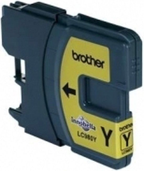 Brother LC-980Y Yellow Original Ink Cartridge