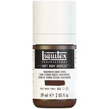 Liquitex 1959130 Professional Acrylfarbe Soft Body - Künstlerfarbe in cremiger deckender Konsistenz, hohe Pigmentierung, lichtecht & alterungsbeständig, 59ml Flasche - Umbra Gebrannt Transparent