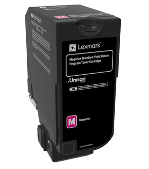 Lexmark 74C2SM0 toner cartridge magenta