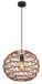 Globo 15689H1B Plafondlamp Metaal E27 Bruin