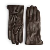 Markberg Carianna donkerbruin leren handschoenen