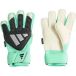 adidas Gants de Gardien Predator Match Fingersave Final Rush - Noir/Vert/Argenté Enfant, pointure 5