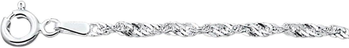 The Jewelry Collection Armband Singapore 2,75 mm - Zilver