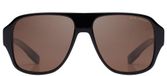 Dita Lancier LSA-705 Lunettes de soleil unisexe noir pilote marron