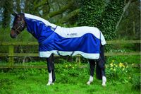 Horseware Rambo Summer Series Turnout 0gr - taille 140/191 - bleu marine/gris