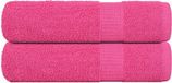 vidaXL - Douchehanddoeken - FROGN - 2 stuks - 70x140 cm - 360 g/m² - Roze