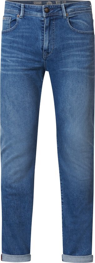 Petrol Industries - Heren Seaham Slim Fit Jeans jeans - Blauw - Maat 36