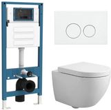 QeramiQ Dely Swirl Compact Toiletset
