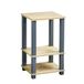 Kesper Plank, MDF, 34 x 29 x 58,5 cm, Somona eiken decor, grijs