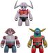 Mazinger Z Brickroid Action Figure Mechanical Beasts Set 1 5 cm