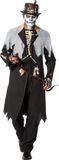 Wilbers Voodoo Koning Jas Man - Zwart, Polyester, Maat 58