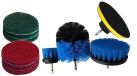 Bass Polska sp. z o.o. Borstels en pads voor boormachine, set van 10