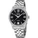 Jaguar J997/2 Polshorloge Automatisch Dames Zwart Saffierglas Staal Zilverkleurig