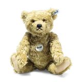 Steiff Knuffeldier Classic 1920 teddybeer met zoemstem, schattig knuffeldier, jongens, meisjes en baby's vanaf 0 maanden, knuffelbeer, bruin, 35 cm klein, 000737