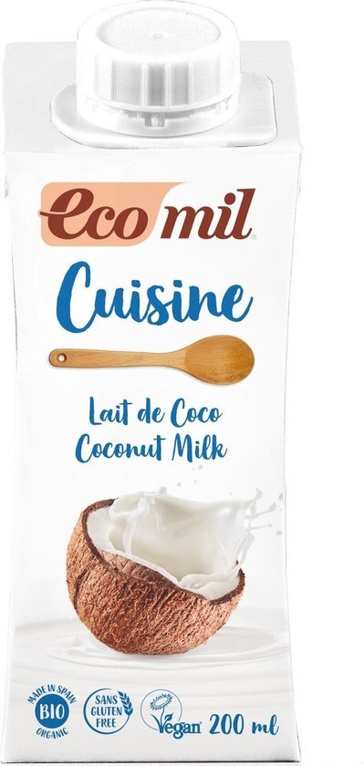 Ecomil Kokosmelk cuisine 200 ML