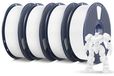PETG Filament 1.75mm pour imprimante 3D, set de 4kg avec bonne adhérence de couche