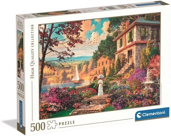 Top1Toys Clementoni Legpuzzel Victorian Promenade - 500 Stukjes