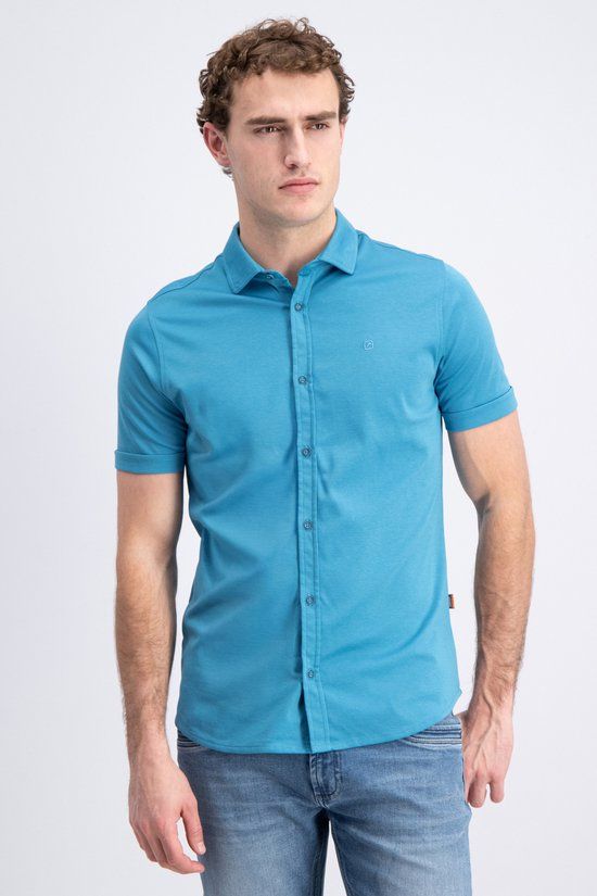 Gabbiano Overhemd Fyre 3365303 2376 Lake Blue Mannen Maat - 3XL