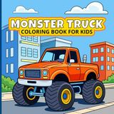 Monster Truck Coloring Book for Kids