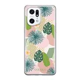 ERT GROUP mobiel telefoonhoesje voor Oppo FIND X5 PRO origineel en officieel erkend Babaco patroon Plants 012