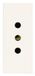 Vimar 30201.B lijn standaard Italiaanse stopcontact type P11 SICURY, wit