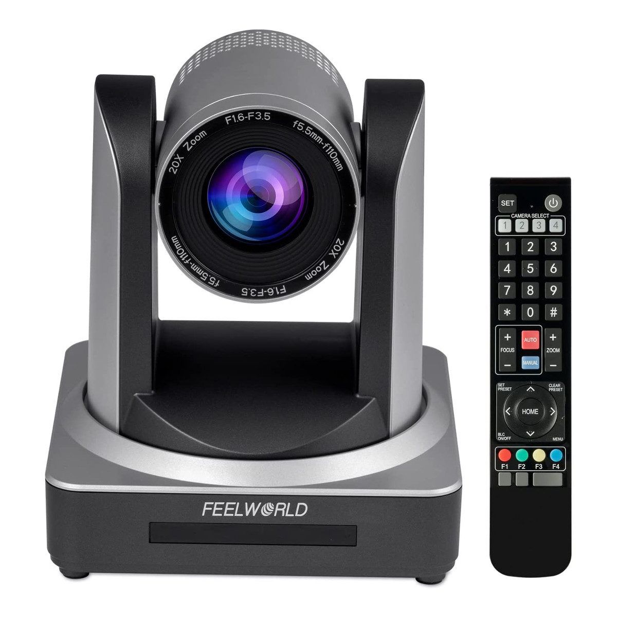 Feelworld POE20X Live Streaming PTZ Camera - 20x Zoom