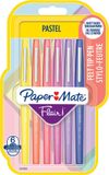 Paper Mate Fineliner Flair Pastel Blister 6 Kleur | 12 stuks