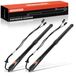 StarTech Set van 2 dempers voor achterklep - Elektrische gasveer - Links en rechts - Geschikt voor automatische achterklep - OEM 9804069780 9812130180