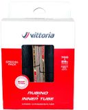 Vittoria Raceband Rubino V Duo Pack Vouw 28-622 Para/Zwart En Binnenband