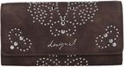 Desigual Portemonnee Poker Face Mone Mariona Long Wallet Chocolate donkerbruin