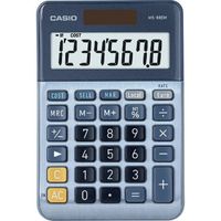 Casio MS-88EM Desktop Calculator - Blue