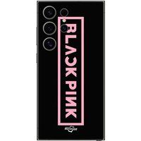 Maniacase Beschermhoes Samsung Galaxy S25 Ultra Blackpink VIP Tickets Blackpink logo Front noir