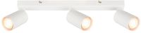 B.K.Licht - LED plafondlamp EEK A draaibaar, 3000K warm wit, 2W elk, 450 lumen elk, ca. 50.000h licht, plafondlamp, lamp, woonkamerlamp, slaapkamerlamp, keukenlamp, plafond, 44 cm, wit
