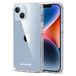 Friendly License Transparante beschermhoes, compatibel met iPhone 14, volledige bescherming, krasbestendig en anti-vergeling, van TPU