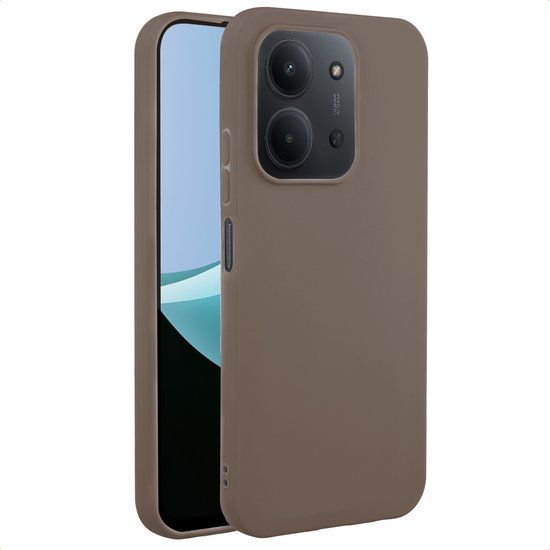 imoshion Color Backcover - Bruin - Geschikt voor Xiaomi Redmi 15C (5G)