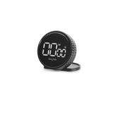 Salter Expert Digitale timer, aftellen 99 min 59 sec | Magnetische achterkant, groot led-display, luid alarm, 8 x 8 cm, voor koken, klas, training, kantoor