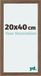 Your Decoration - Cadre photo 20x40 cm - MDF - Noyer Foncé - Mura