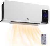 HOMCOM Wandverwarming ABS 54,5x12x21,5cm Wit