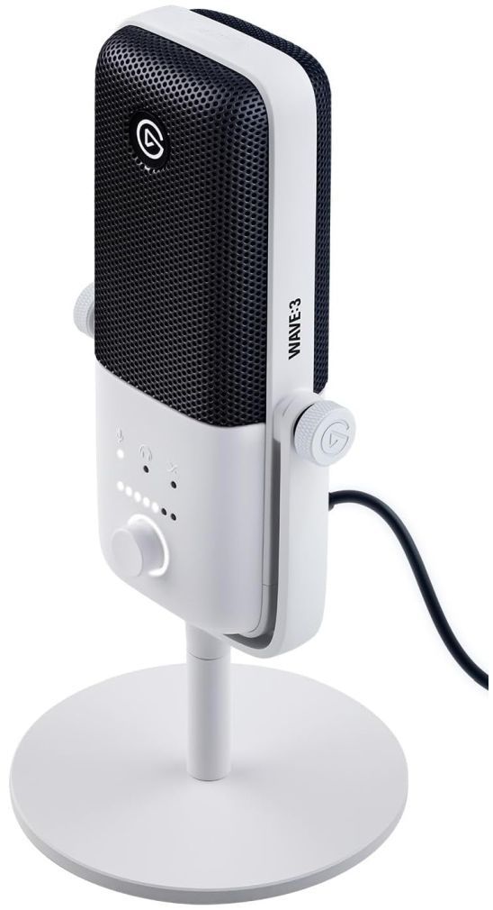 Elgato Wave:3 White USB Microphone