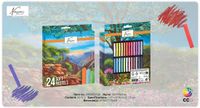 Nassau Fine Art Pastelkrijt zacht 24 stuks assorti
