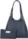 Coccinelle Leren Schoudertas C-Easy Shopper Midnight Blue