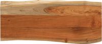 vidaXL Tafelblad - rechthoekig - natuurlijke rand - 100x40x3,8 cm - acaciahout