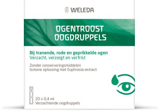 Weleda Ogentroost Oogdruppels Ampullen