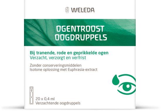 Weleda Ogentroost Oogdruppels Ampullen 20st - 10 ml