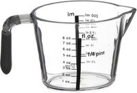 5 Five Simply Smart Maatbeker glas 200 ml transparant