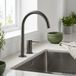 Pure.Sink Robinet de cuisine gun metal bec rond PLX2HR-61