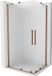 Mexen Velar Duo douchecabine 100 x 90 cm, matglas, or rose gold