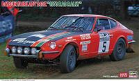 Hasegawa HA20555 1:24 Datsun Fairlady 240Z-1973 RAC Rally Model Kit, gegoten kleur